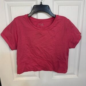 Aerie Raspberry Crop Top